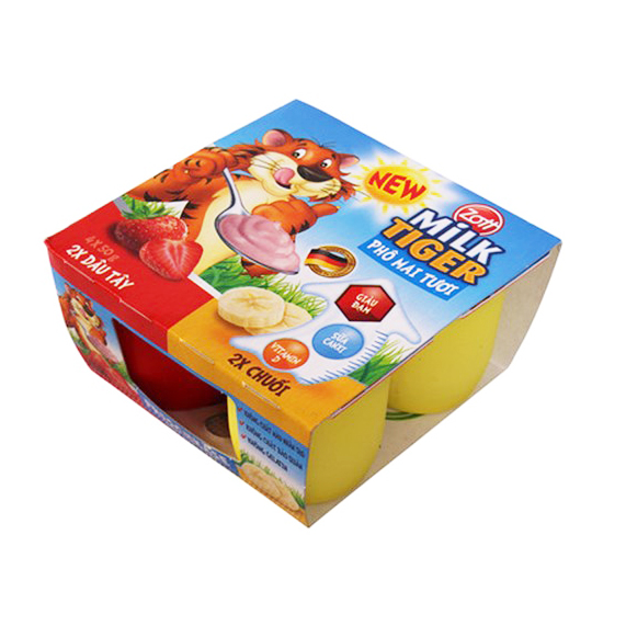 [Siêu thị WinMart] - ZOTT PM tươi Milk Tiger dâu chuối 50g*4