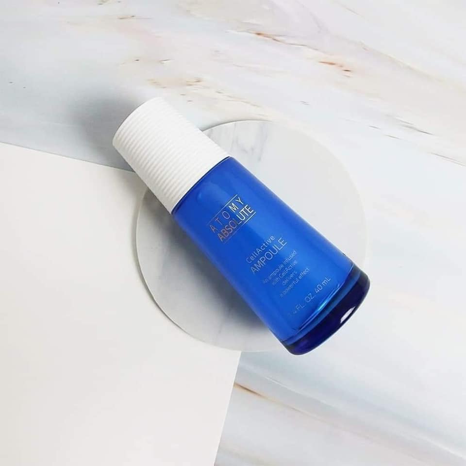 Tinh chất Tế bào gốc trẻ hóa da, tái tạo Collagen và phục hồi da căng bóng 50ml - Atomy absolute Cellactive ampoule - 애터미 앱솔루트 셀랙티브 앰플 - Атоми СеллАктив Ампула
