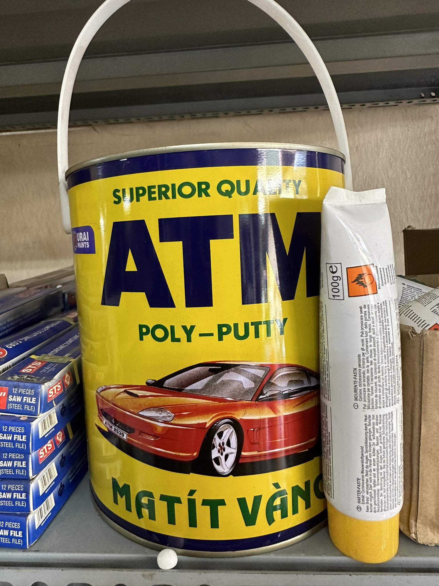 Bột Trét Đa Năng Matit Vàng ATM 3.5kg