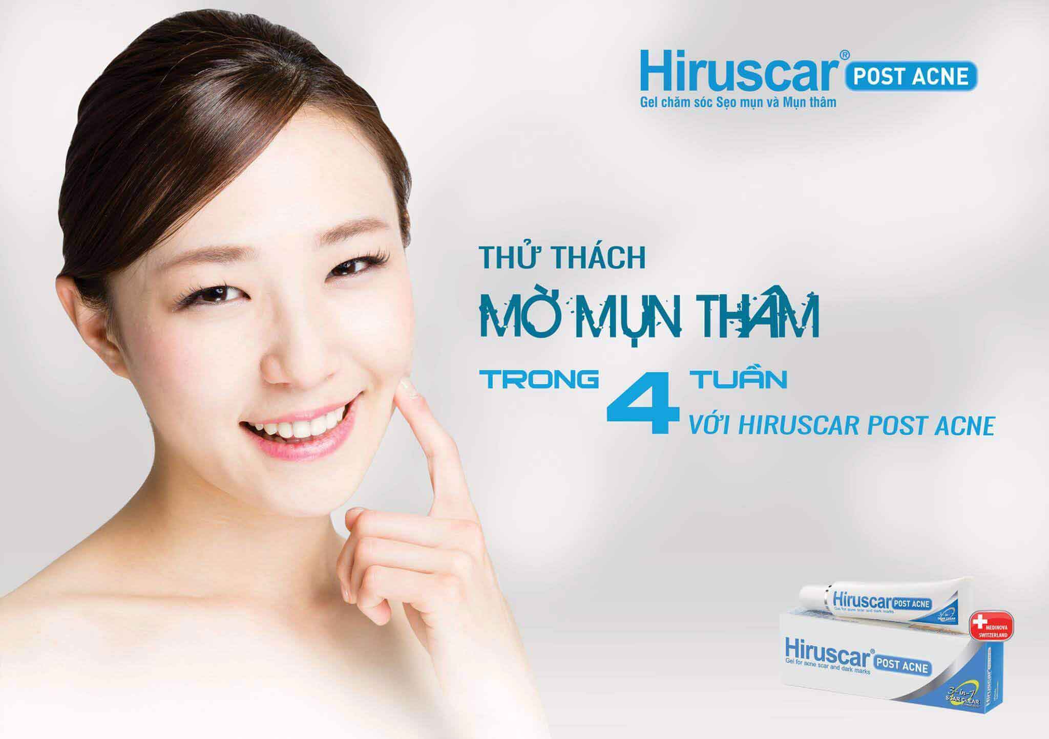 [GIẢM 20K ĐƠN 399K] Gel Làm Mờ Thâm Mụn HIRUSCAR POST ACNE GEL (Tupe 5g)