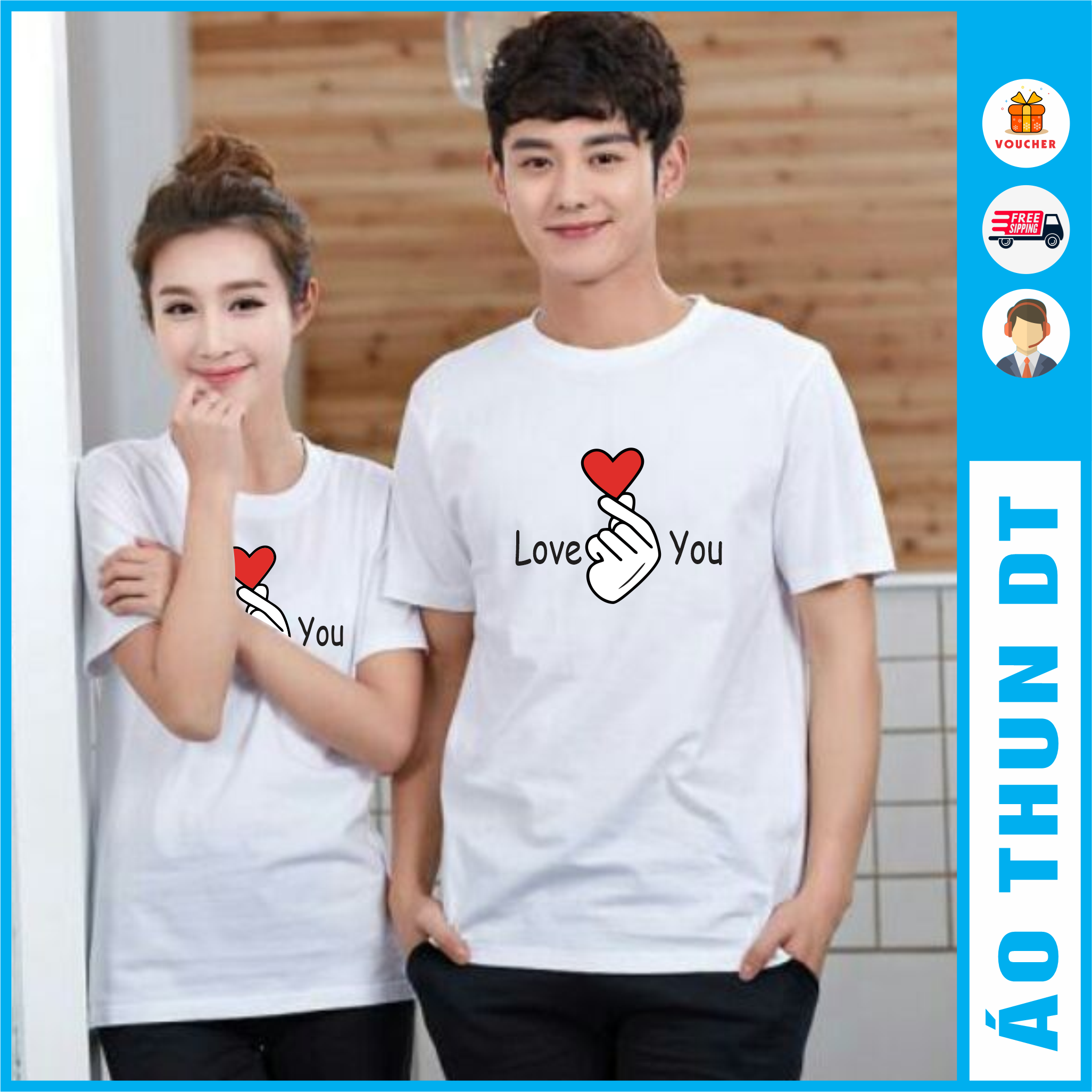 Áo cặp nam nữ - 35K/ Cái