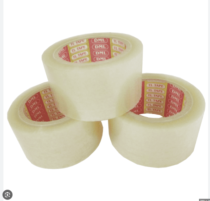 3 cuộn băng keo 200 yard băng keo trong đục