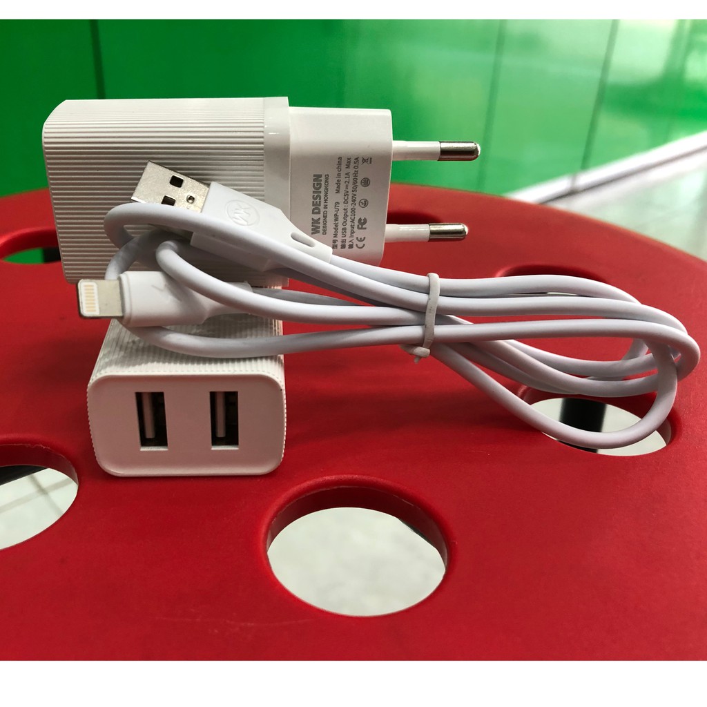 Cốc Sạc Củ Sạc 2 Cổng USB Sạc Nhanh 2.1A iPhone , Micro , Type C