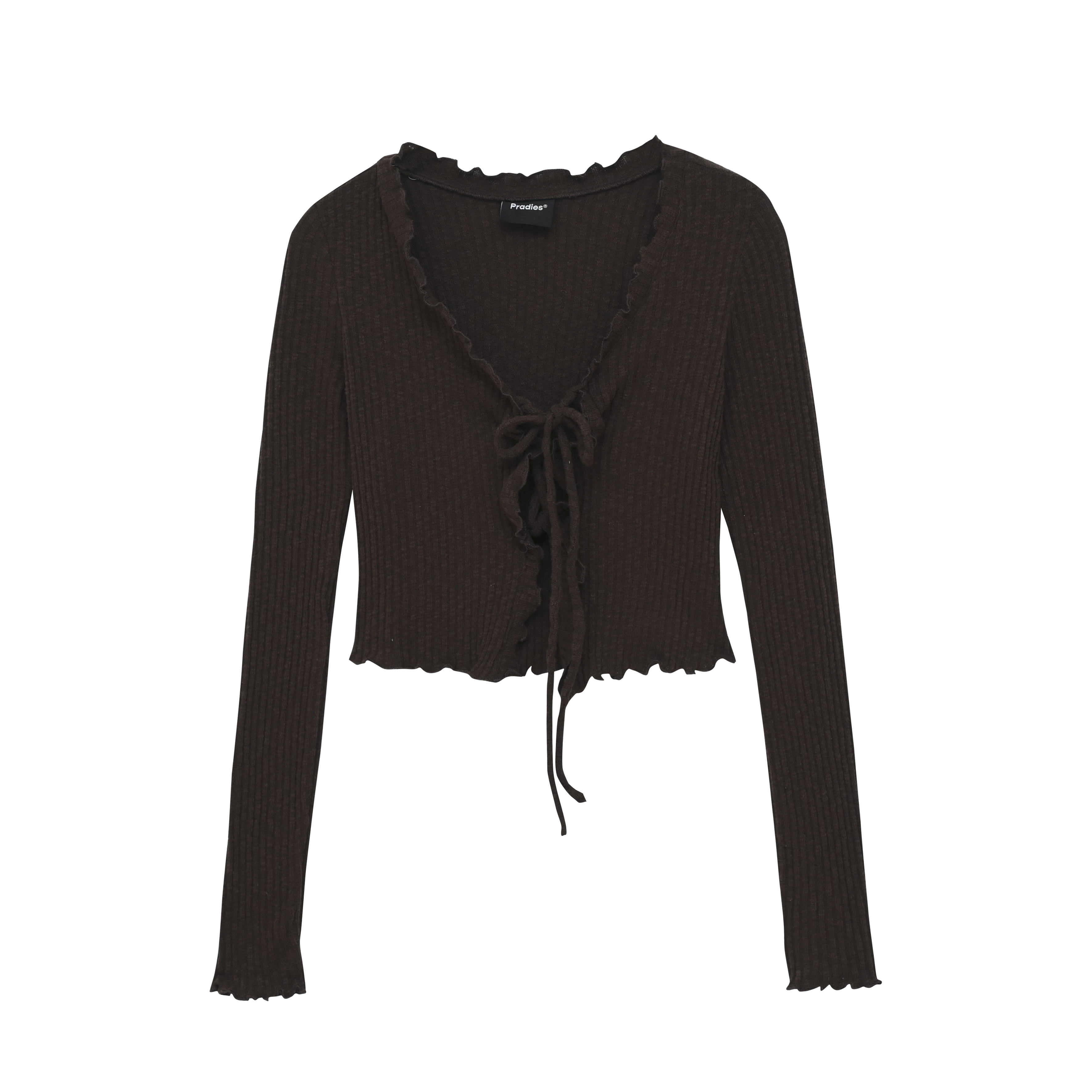 Áo Croptop Dài Tay PRADIES Lacies
