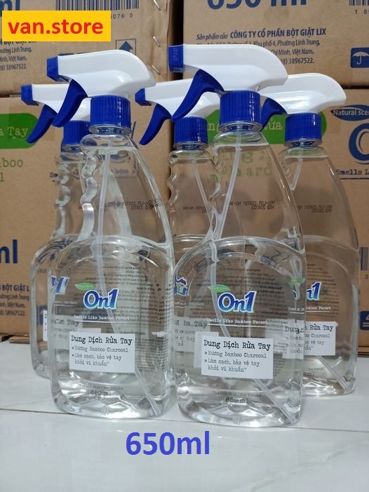 Dung Dịch Rửa Tay Khô On1 650ml - Dạng Xịt