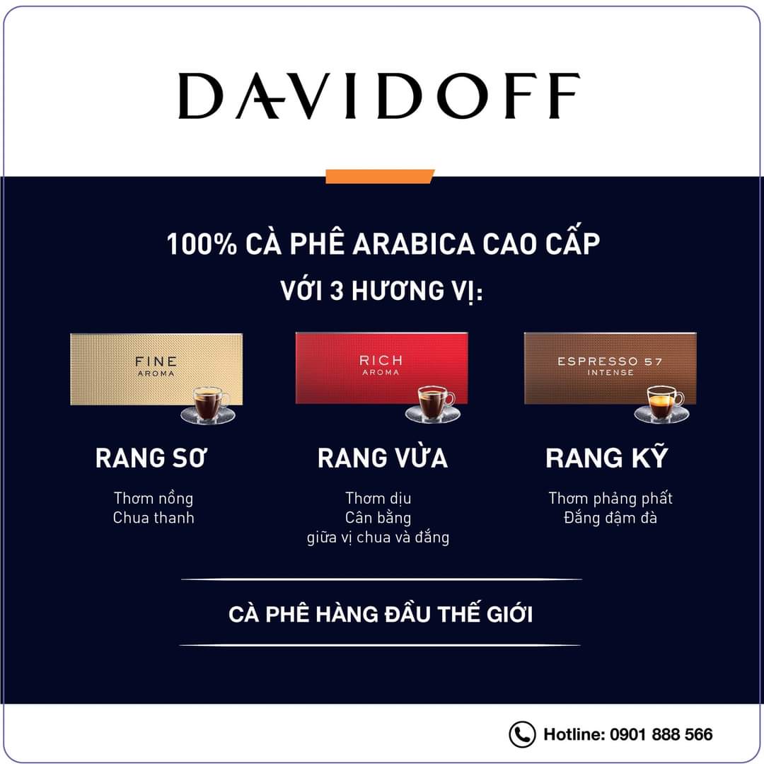 Cafe hòa tan Davidoff Café Espresso 57 - Lọ 100g