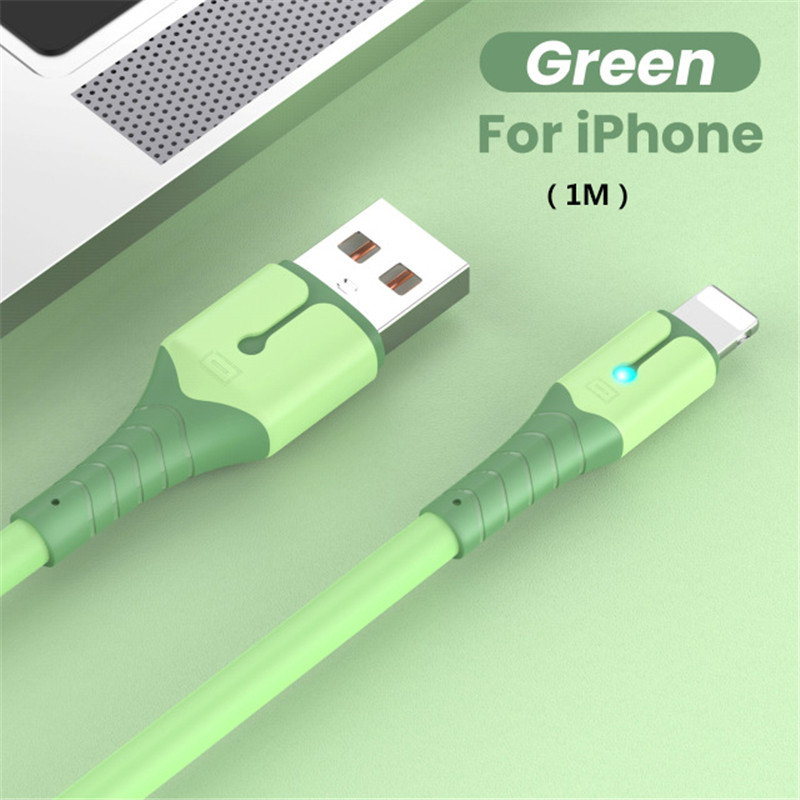 Dây cáp sạc nhanh cổng Micro USB / Iphone / Type C