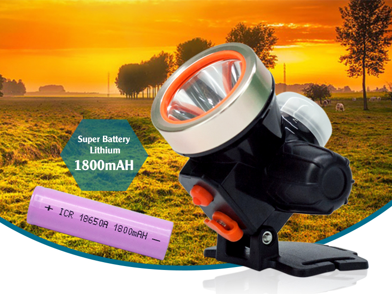 Dual-mode premium head light flashlight ckv-1103a table lamp