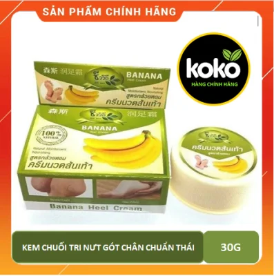 Kem Chuối hết nứt gót chân Thái lan The Banana Heel Cream 30g KOKO