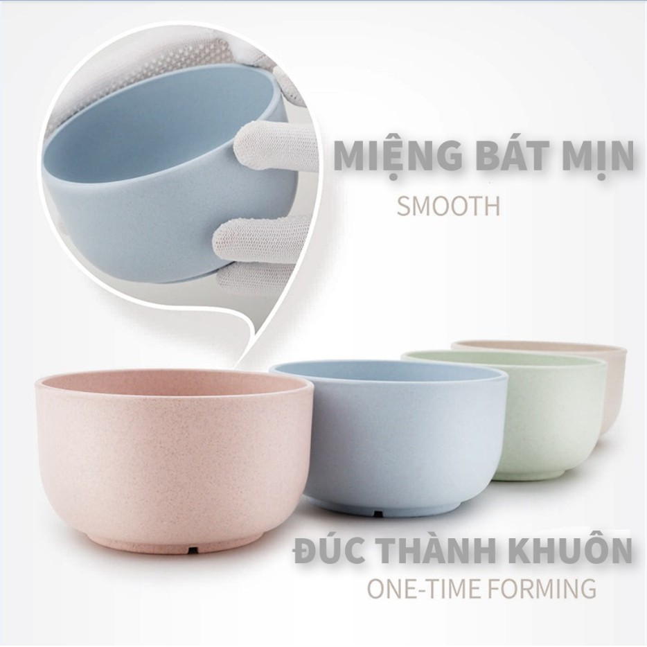 Bát cơm lúa mạch an toàn chịu nhiệt