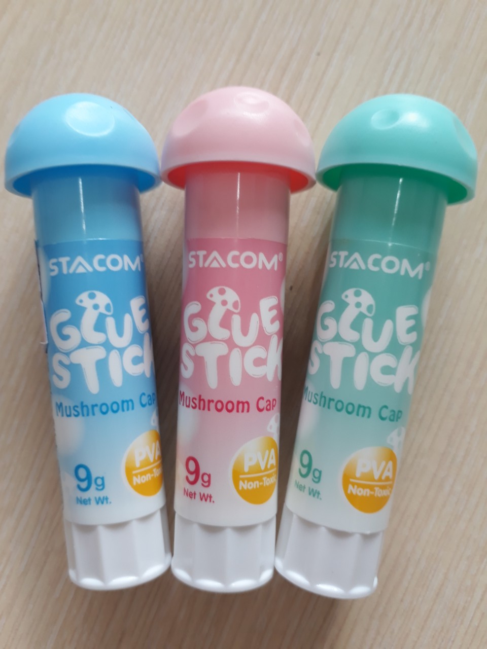 Combo 5 Chai Hồ dán khô đầu nấm 9G Stacom GS209
