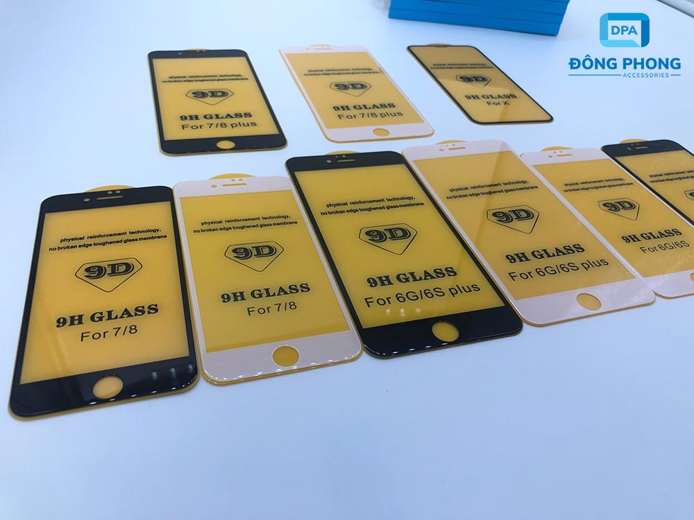 [HCM]Miếng Dán Cường Lực iPhone Full Màn Hình 9D Cao Cấp