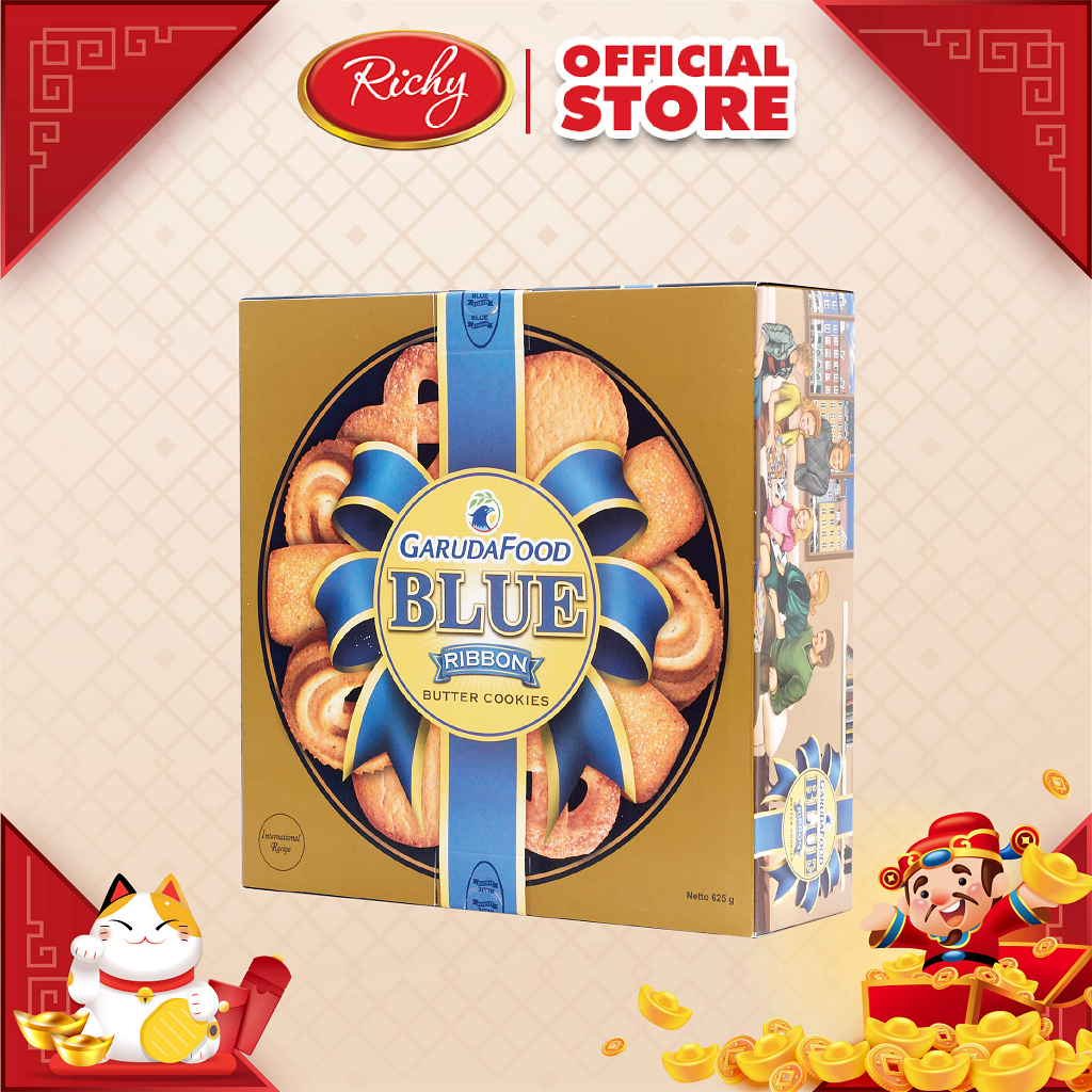 Bánh Garudafood Blue Ribbon HT 625g - Tết 2024 Richy - bánh nhập khẩu