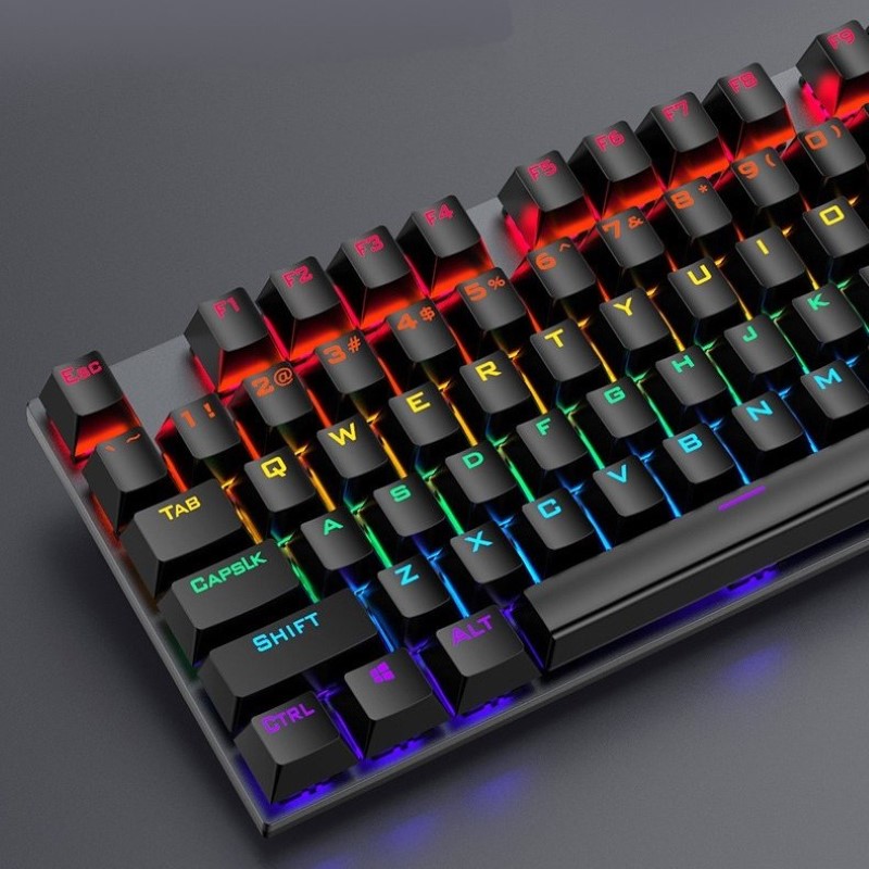 [HCM]Bàn Phím Cơ Gaming MK808 Fullsize nhỏ gọn