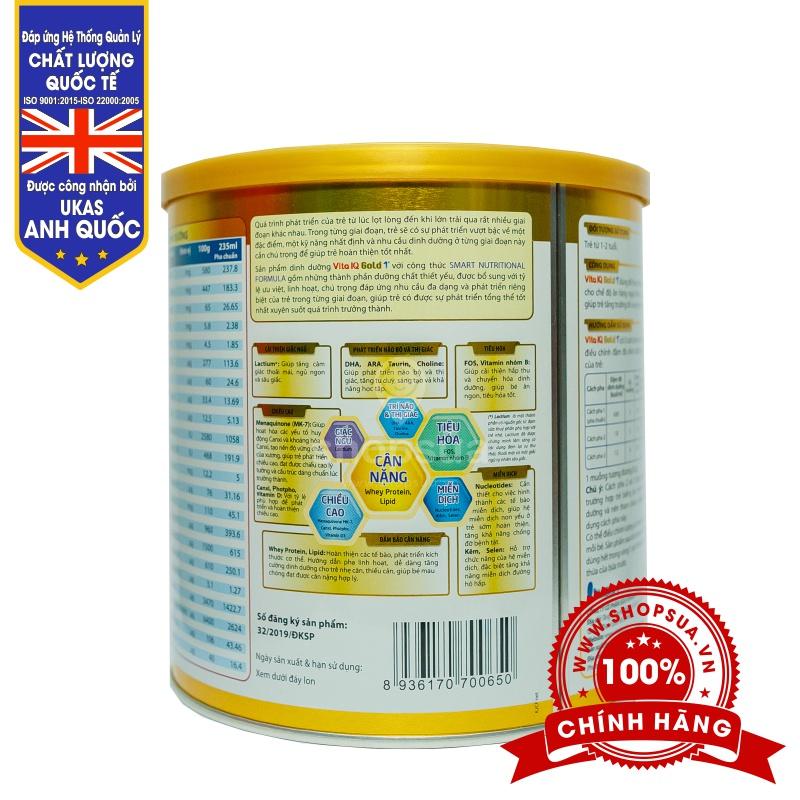 Sữa Vita IQ Gold 1+ 700g (1 – 2 tuổi)
