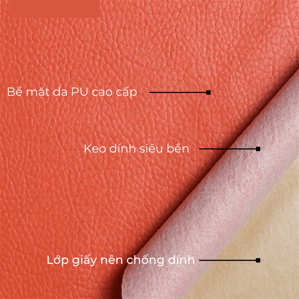Da sofa, da PU tự dính dán ghế da, ghế sofa, đồ da