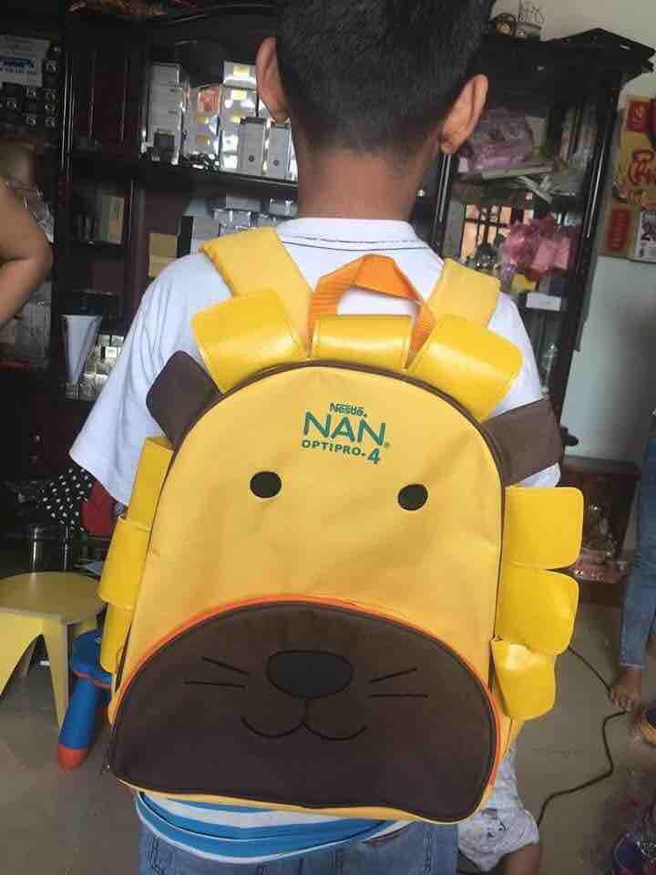 Balo sư tử cho bé
