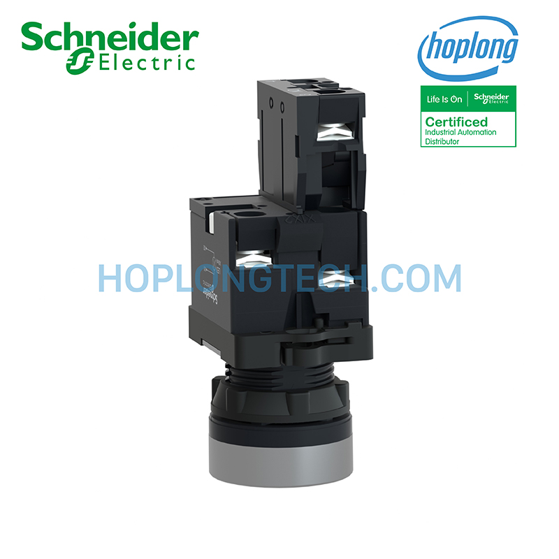 Nút nhấn XA2EW31M1 Schneider - Phi 22 - 220-240VAC