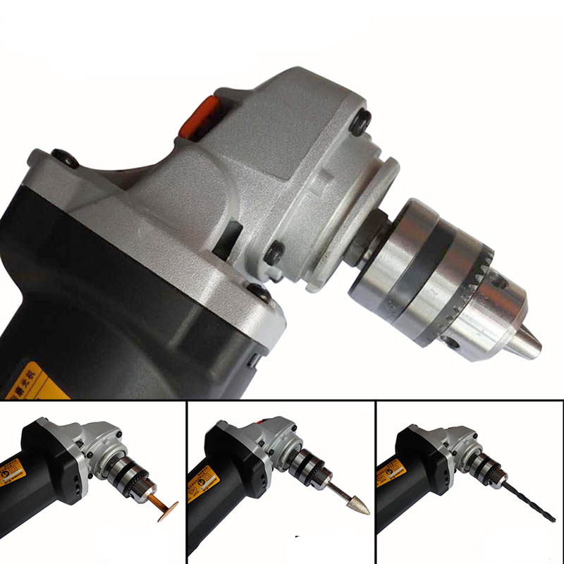 Đầu kẹp chuyển máy cắt thành máy khoan măng ranh 1,5mm - 13mm đầu kẹp mũi khoan