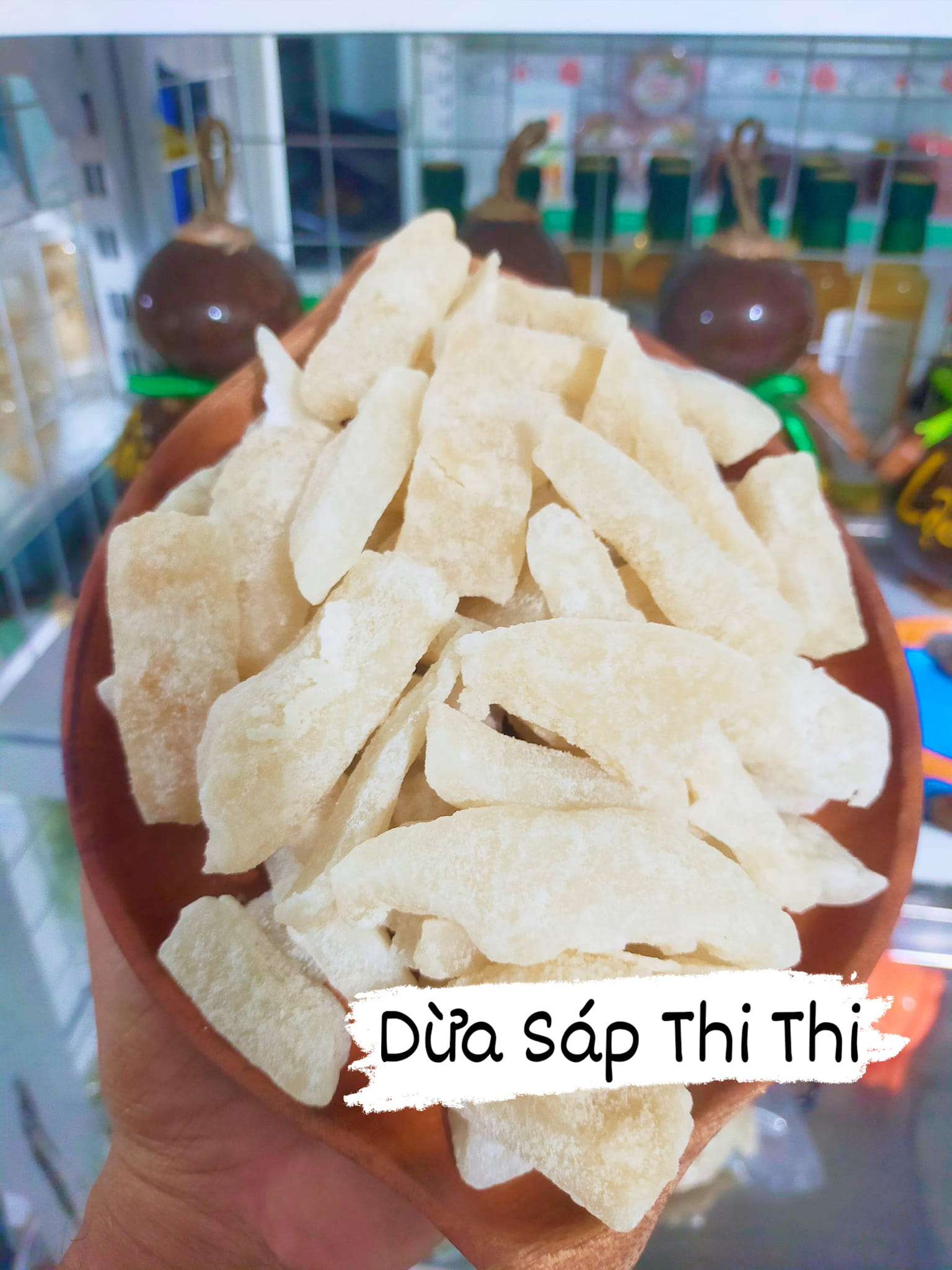 250gr Mứt Dừa Sáp Loại 3