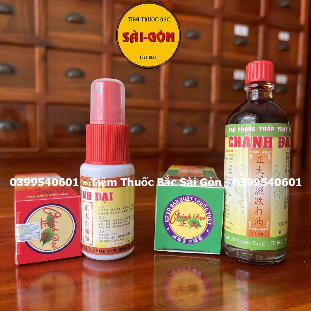 Dầu Phong Thấp Trật Đả Chánh Đại (chính hãng, date mới)