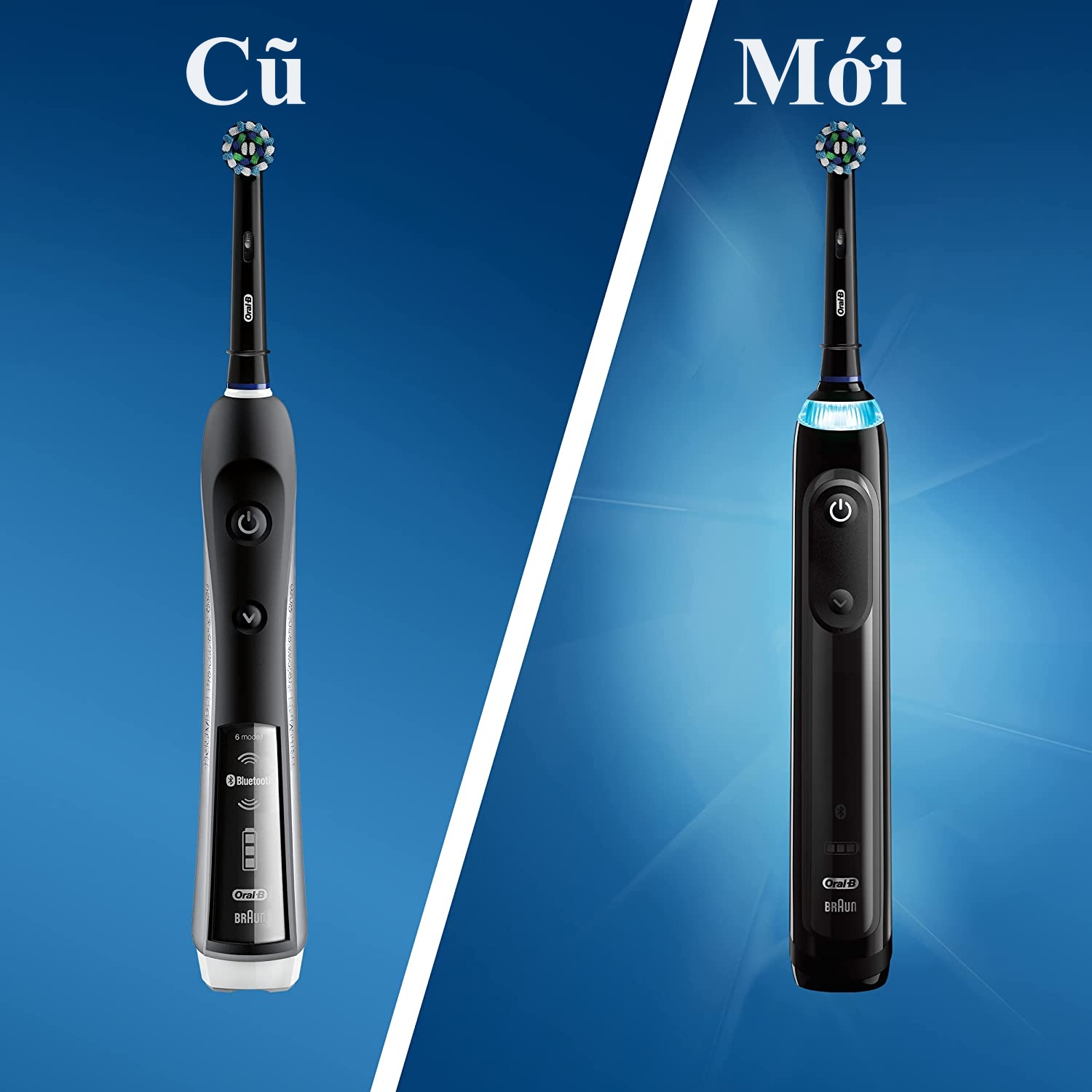 Bàn chải điện Oral-B Smart 5000, 5500 [Hàng Đức]