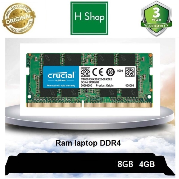 [HCM]Ram Laptop DDR4 16GB Bus 2400, 2666 tháo máy Bảo Hành 3 Năm