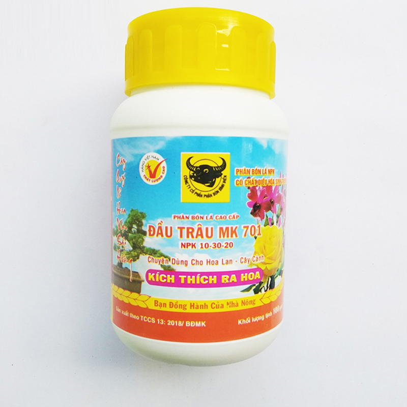 Bộ 3 lọ Phân Bón Lá Đầu Trâu 501 - 701 - 901 (100g/lọ)