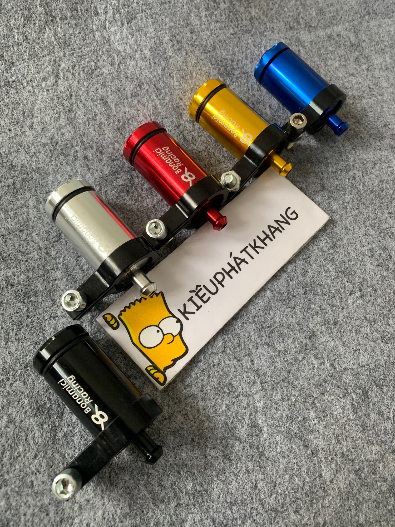 Bình dầu Bonamici nhôm CNC