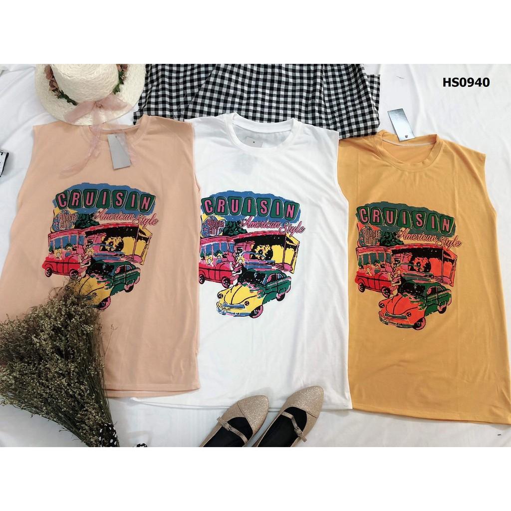 Áo tank top Ô tô CHU2202