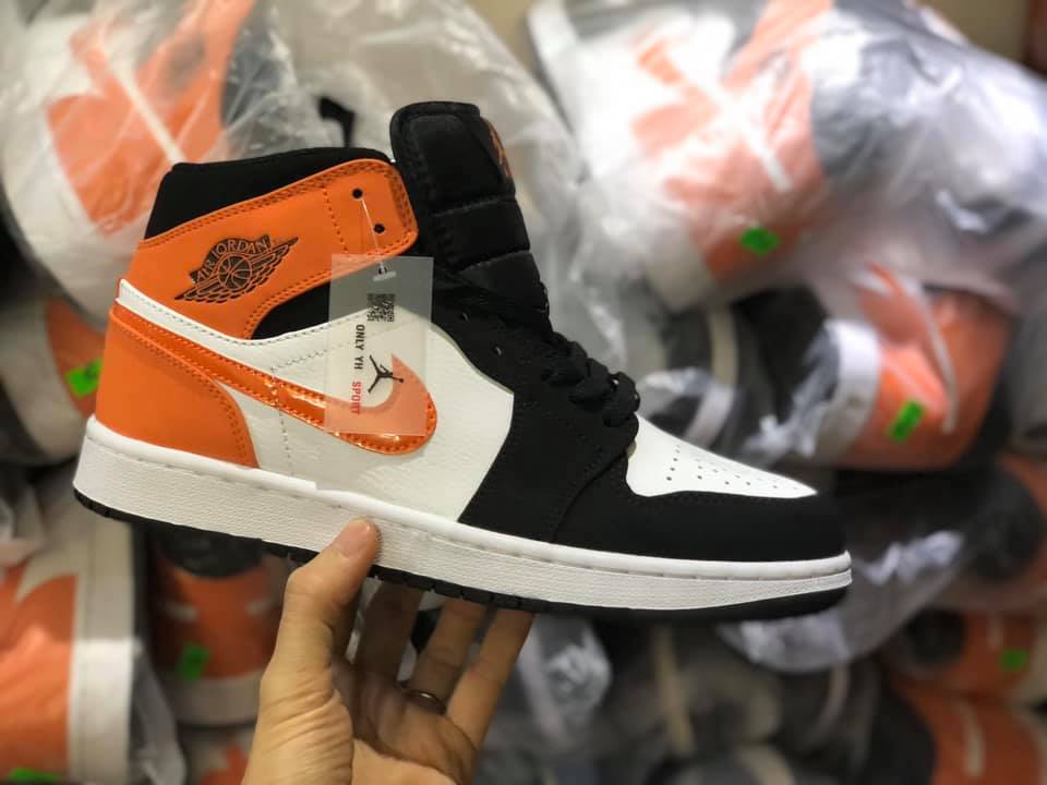 (FREESHIP+ QUÀ TẶNG)Giày Sneaker JD CAM ĐEN SIÊU CẤP [Full Box] D&P HÀNG SIÊU CẤP