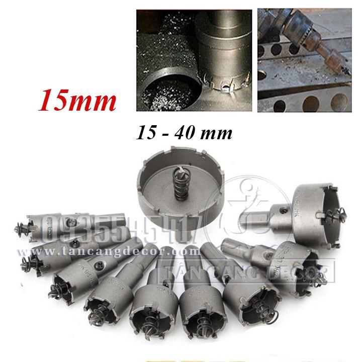 Mũi Khoét Kim Loại - 1 Mũi ( có nhiều kích thước 15-40mm)