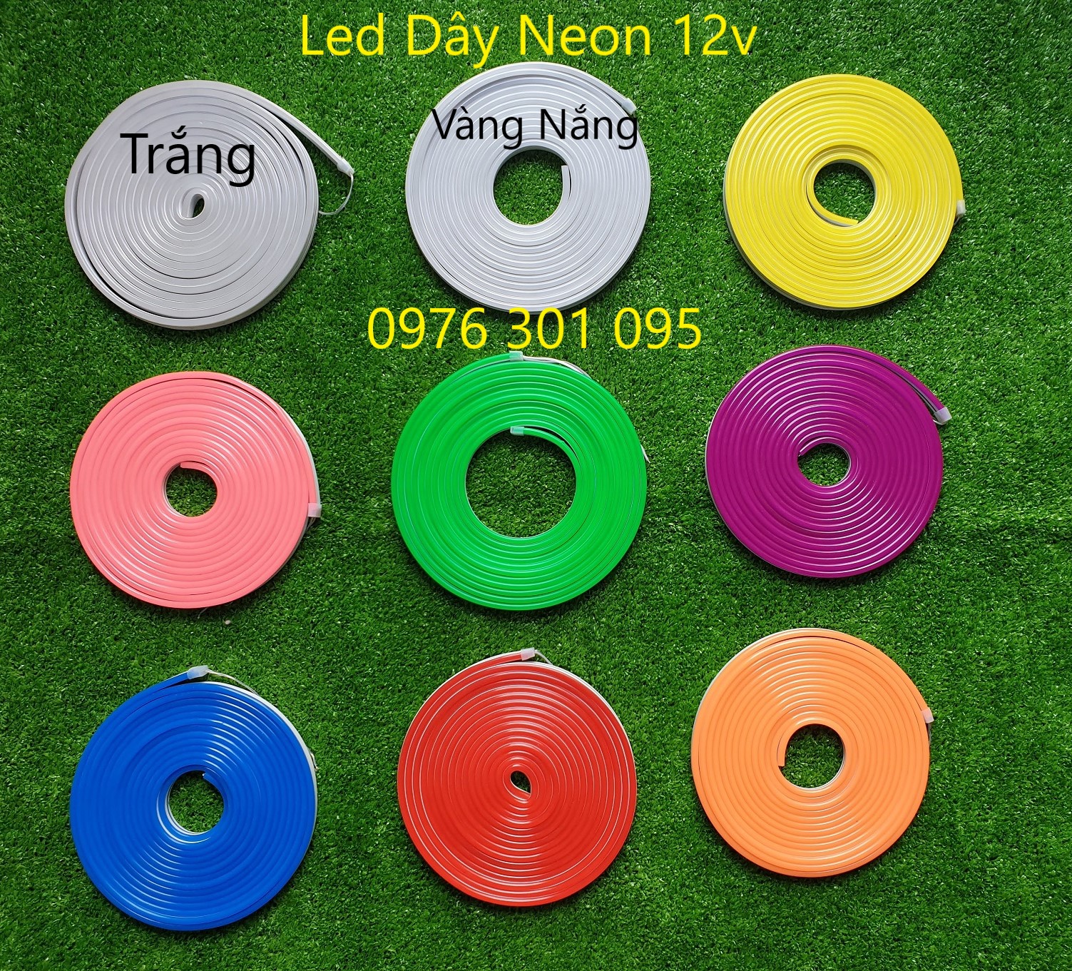 Dây Đèn Led Neon Trang Trí - Siêu Đẹp [ Uốn Chữ ] - Cuộn 5m