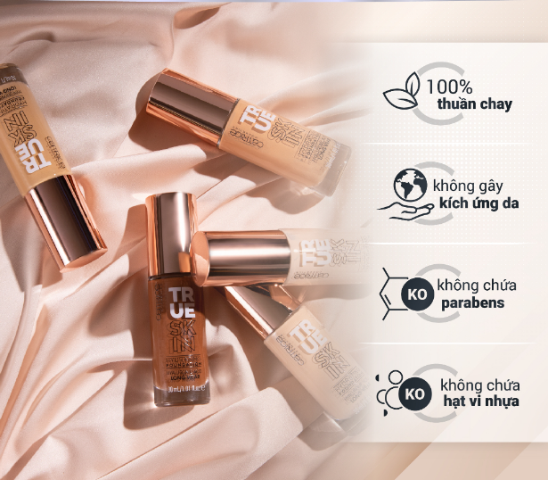 Kem Nền Catrice True Skin Hydrating Foundation