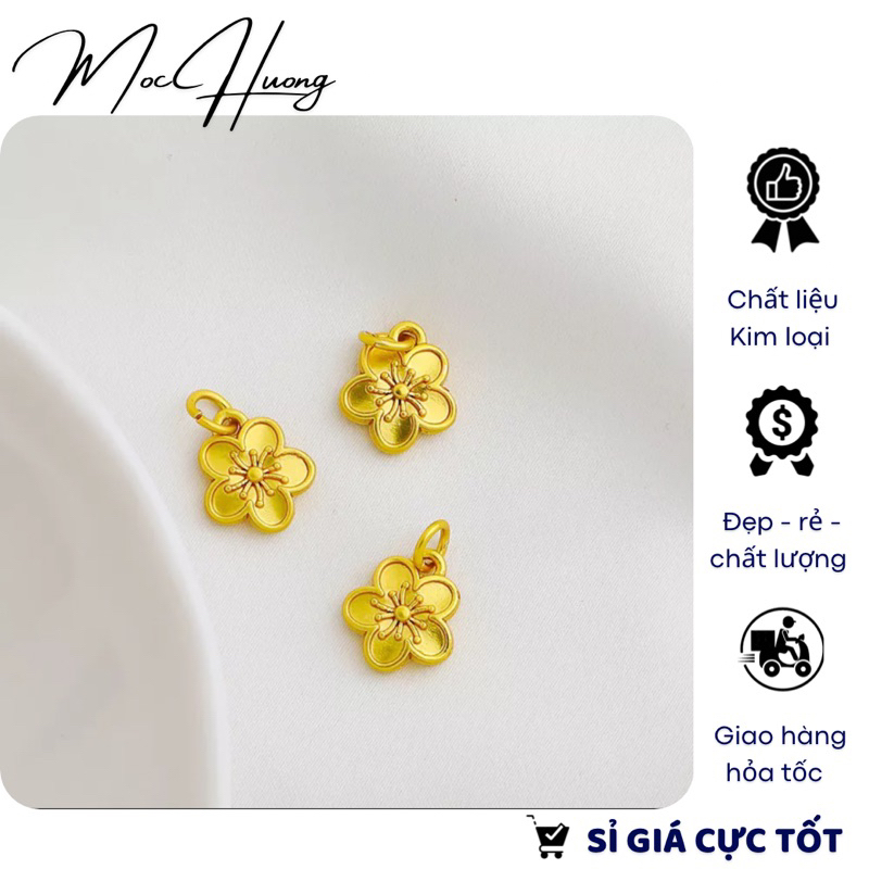 Charm treo hoa mai vàng - kl200