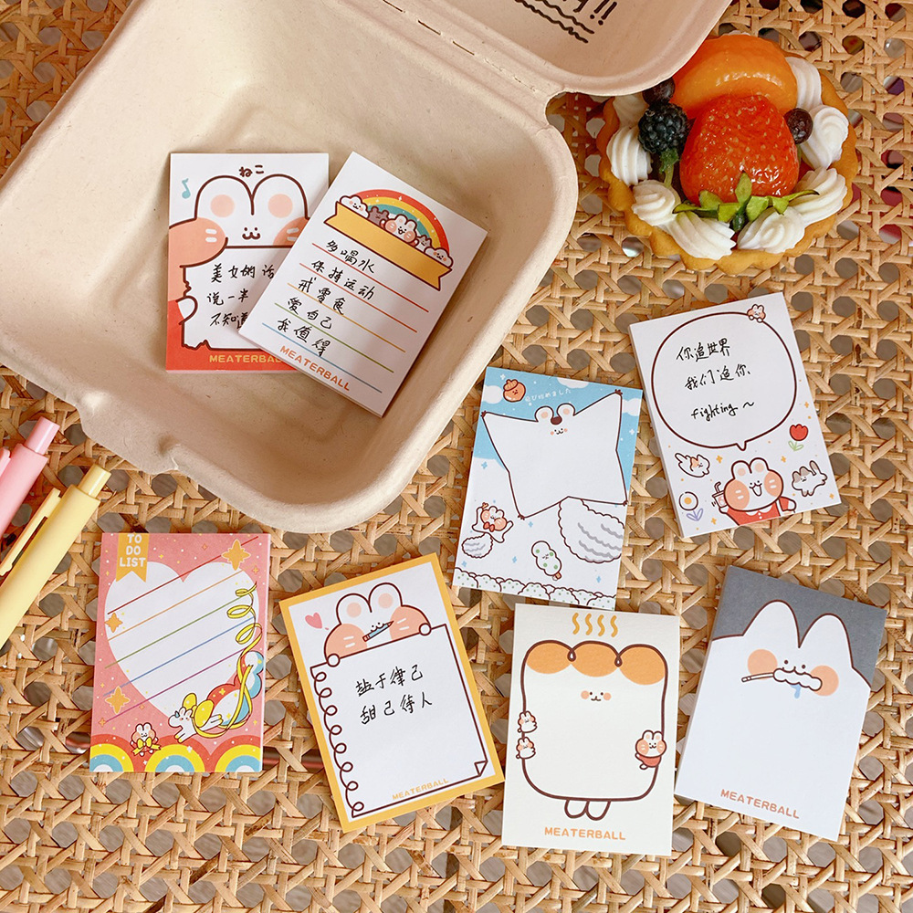 [HCM][Có sẵn] Giấy note (sticky note) hoạt hình dễ thương