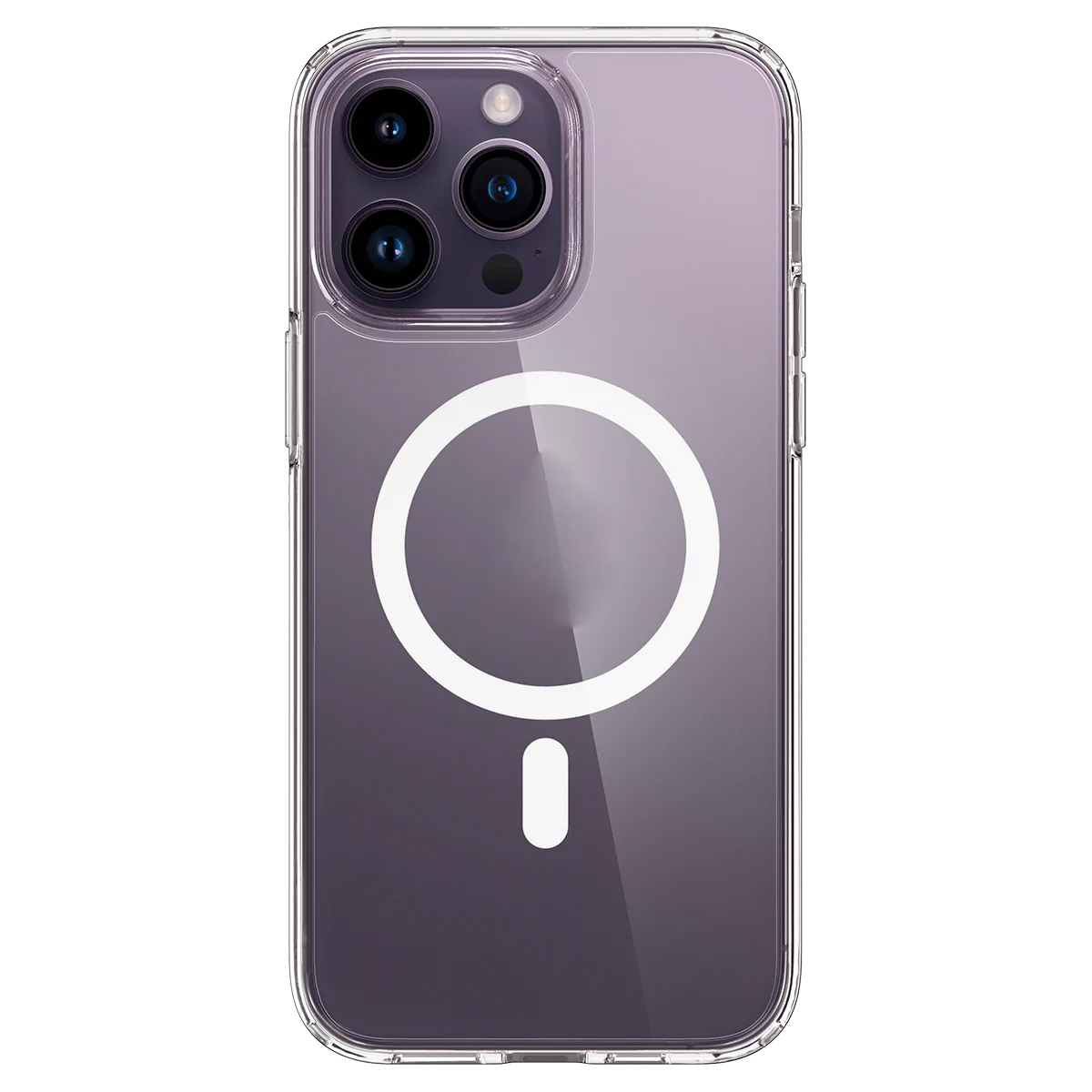 Spigen iPhone 14 14Plus 14Pro 14ProMax Case Ultra Hybrid (MagFit) - Crystal Clear