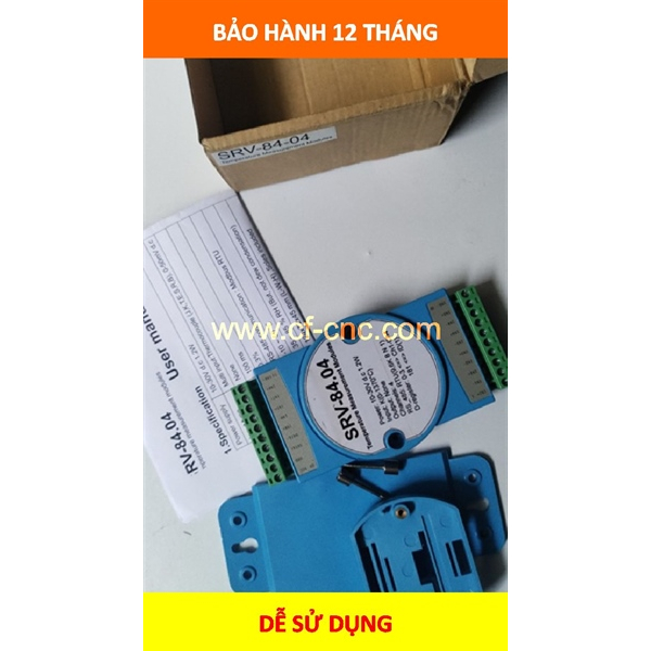Module đọc nhiệt 4 kênh SRV-84.04, 8 kênh SRV-84.08