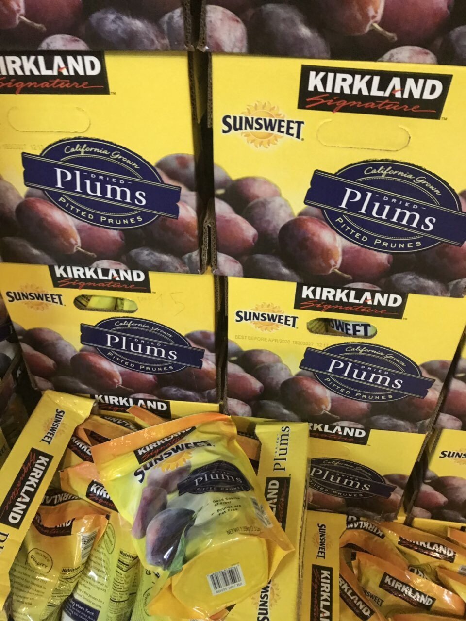 Mận khô Kirkland Mỹ
