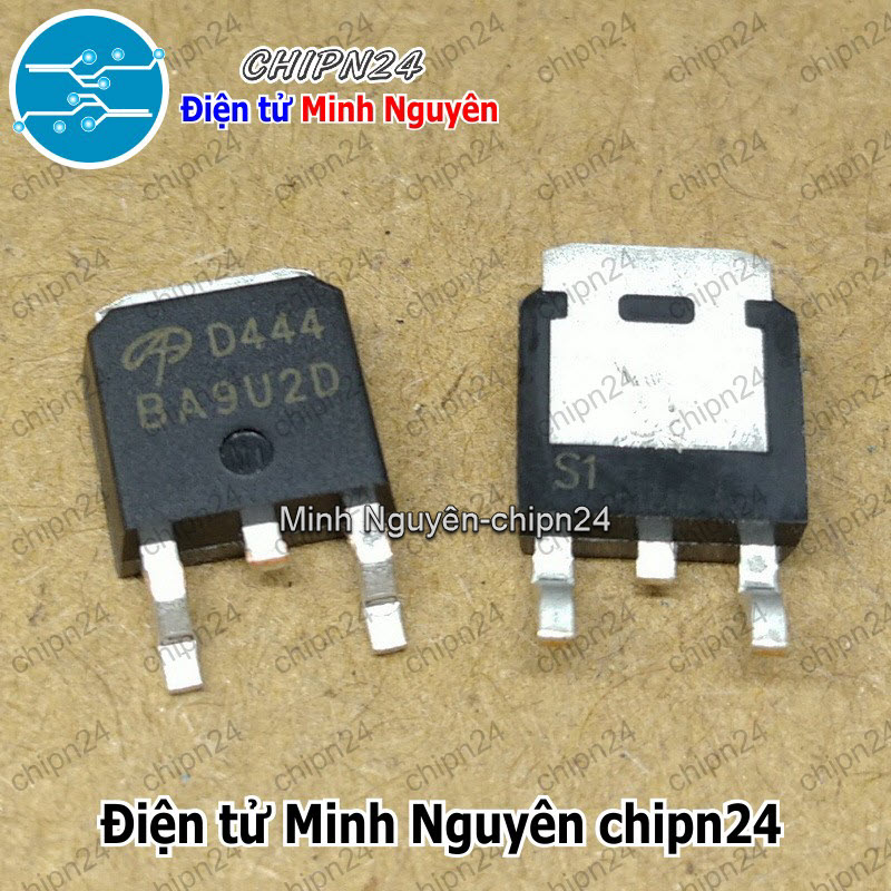 [2 con] (SOP) Mosfet Dán AOD444 TO-252 Hàng Tốt 12A 60V Kênh N (SMD) (D444 444) - HH004668