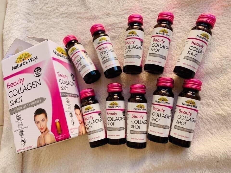 COLLAGEN BEAUTY SHOT ÚC (10 LỌ 50ML)