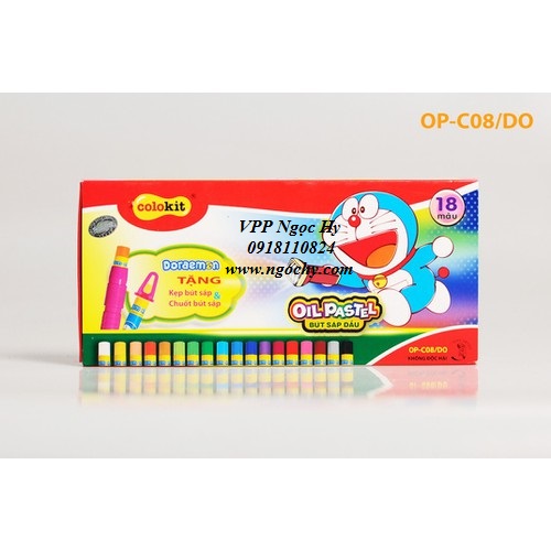 [HCM]Sáp dầu Colokit Doraemon OP-C08/DO