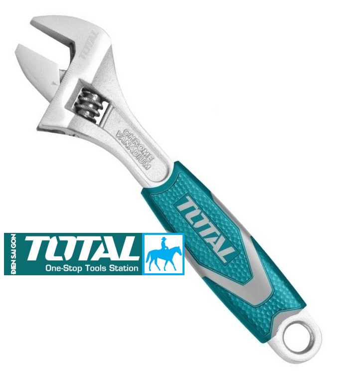 Mỏ lết 150mm 6inch adjustable wrench total chính hãng tht101063