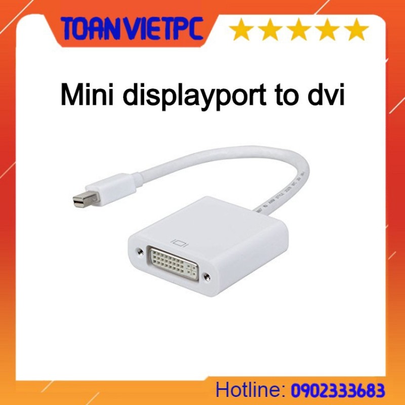 Bảng giá Cáp chuyển mini displayport sang dvi | Cáp mini displayport to dvi Phong Vũ