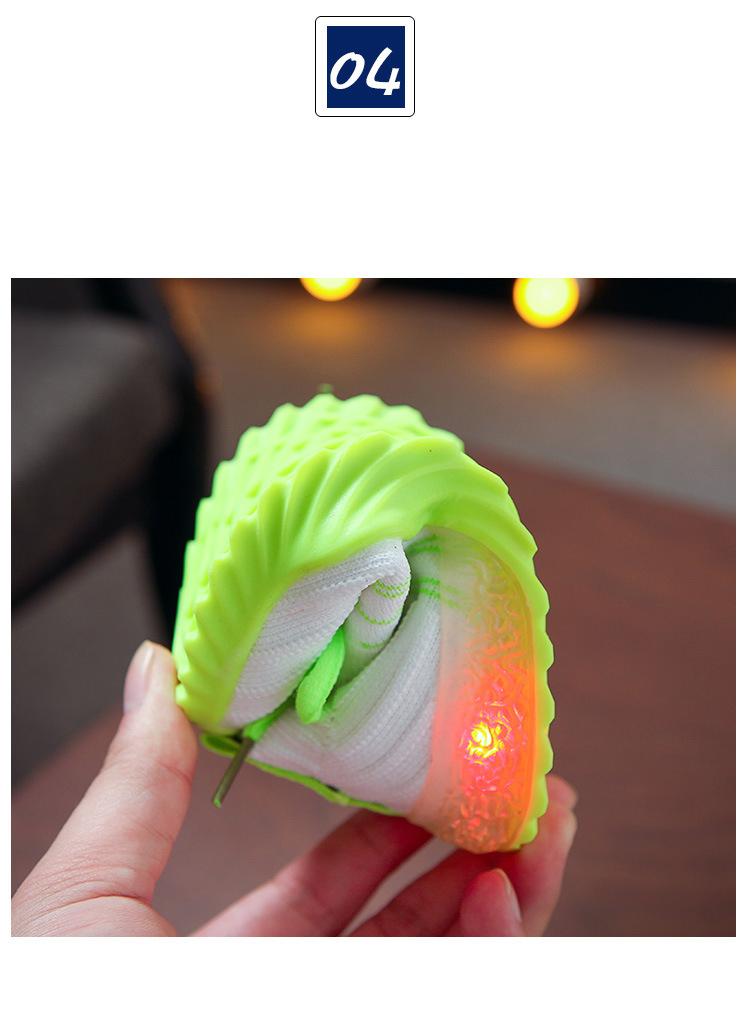 [HCM]Giày đèn led vãi chun cho bé từ 1 đến 5 tuổi