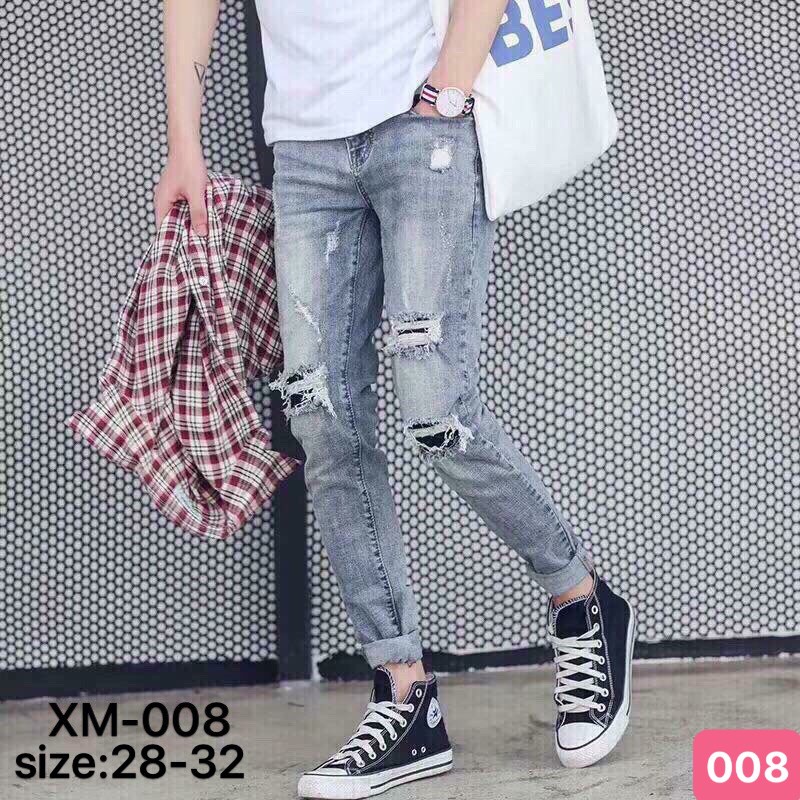 Quần jean nam chất bò cao cấp ad008