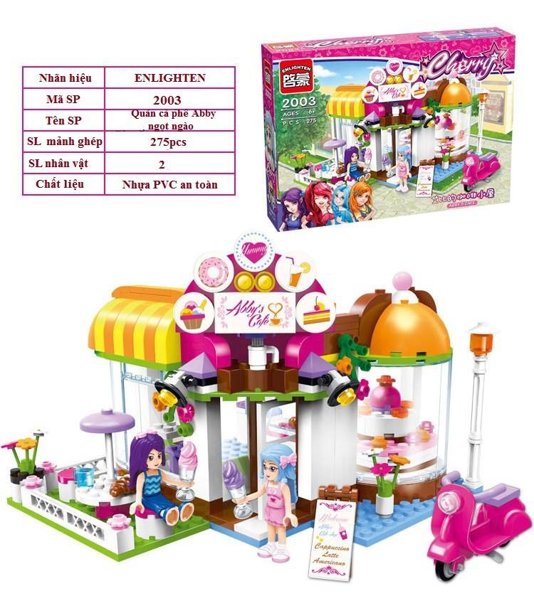 Bộ lắp ghép Enlighten Quán cà phê Abby 2003