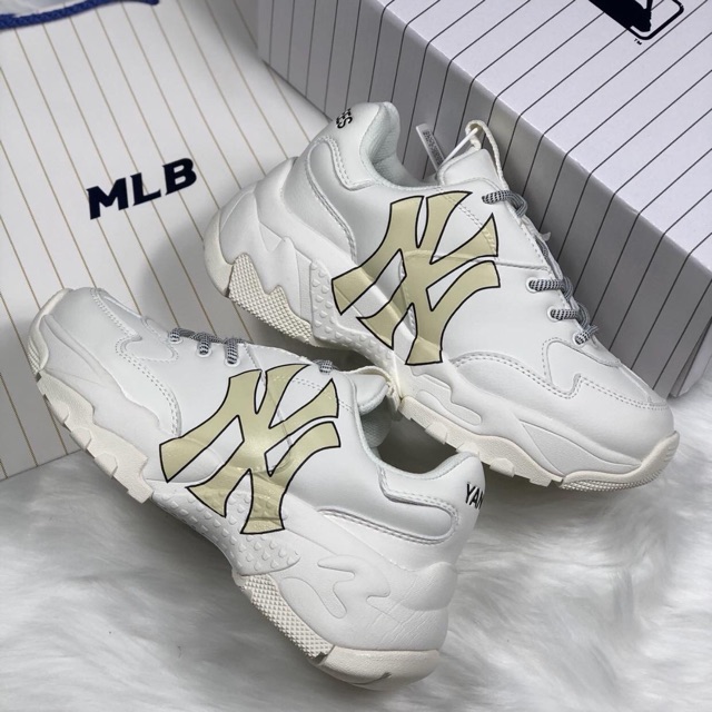 [Tặng Tất + Full Hộp] Giày Thể Thao Nam Nữ MLB Yankees N.Y