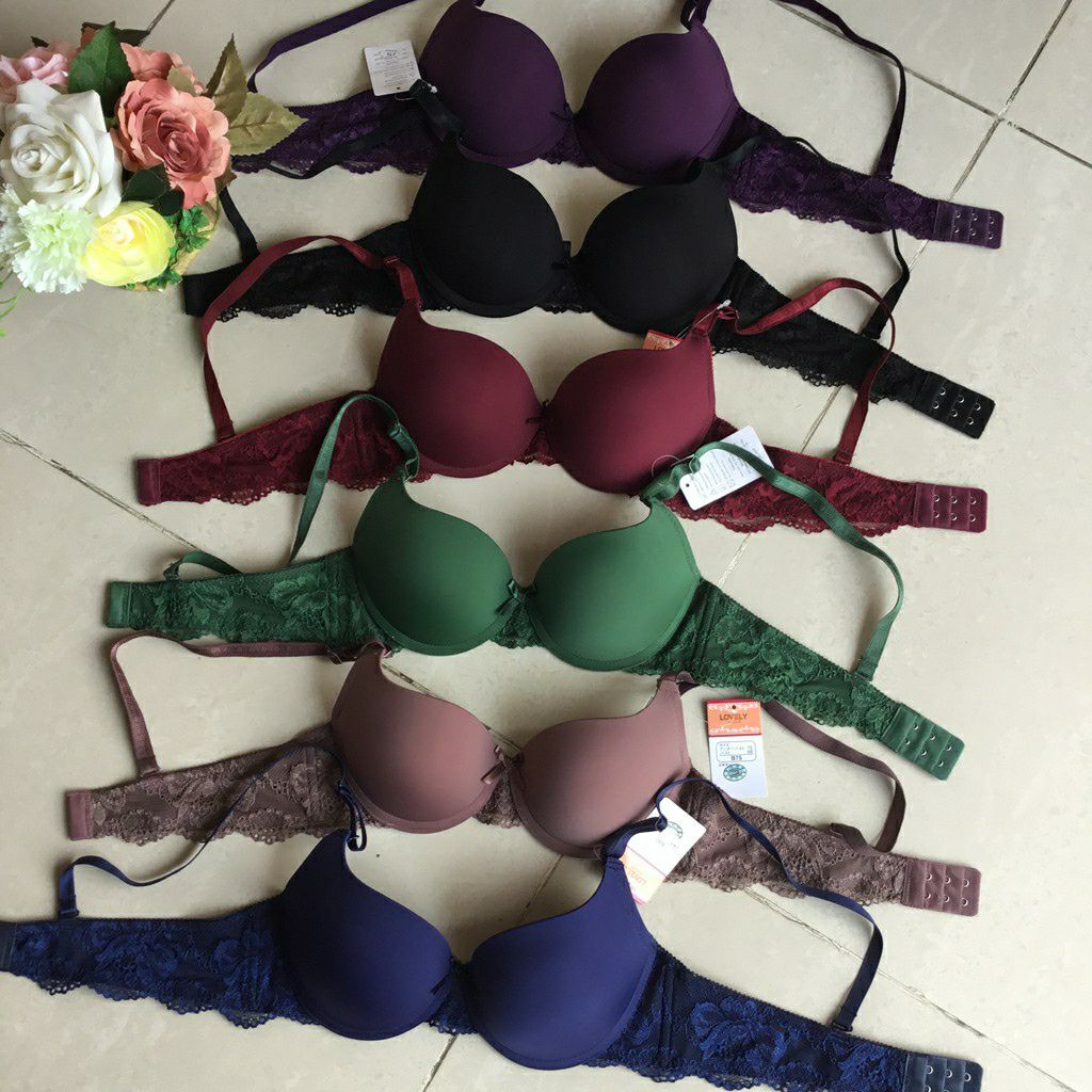 [HCM]Áo lót Lovely mút vừa Hàng Nhật(Size B75-B85)