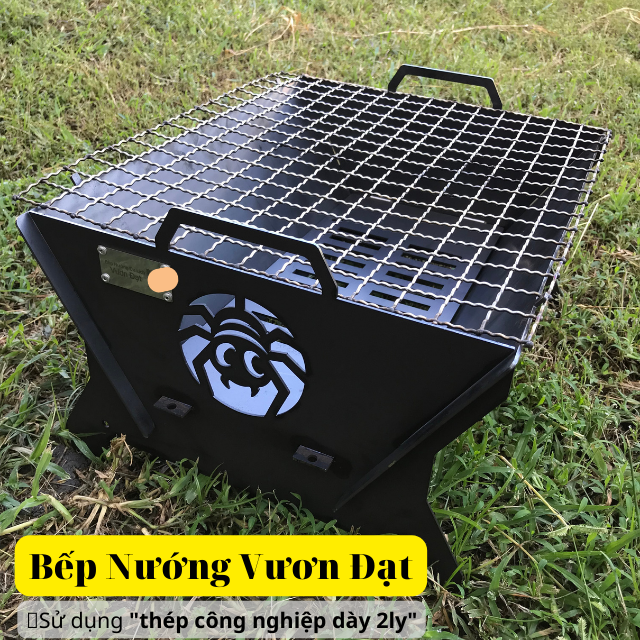 Bếp Nướng Lắp Ghép Hình Con Nhện Vươn Đạt